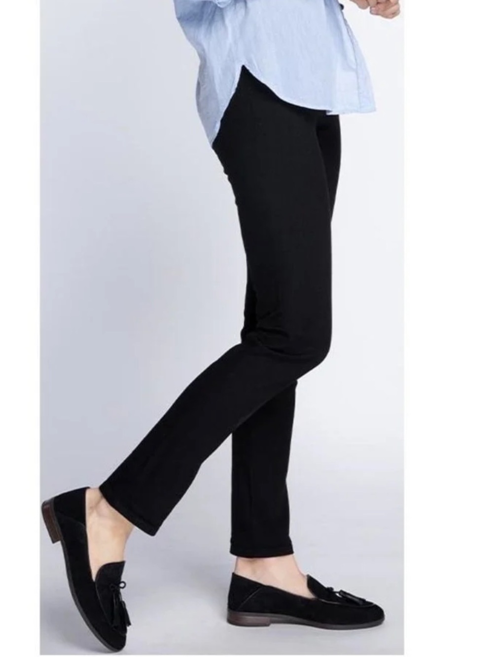 Dissh MARGI slim straight black jeans - Picture 2 of 9